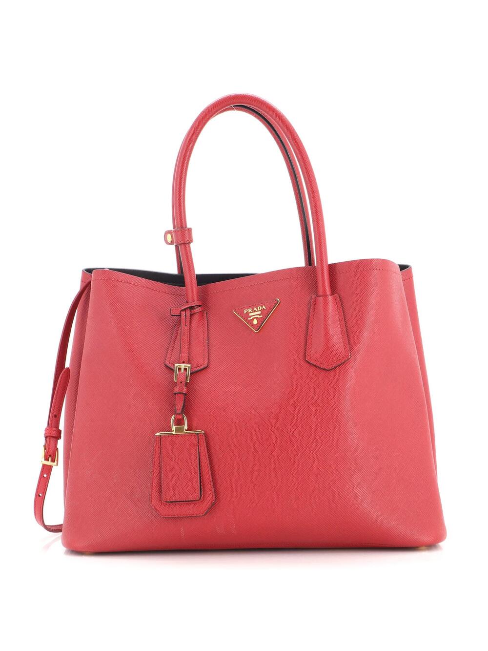 Prada Cuir Double Tote Saffiano Leather #340247P14B